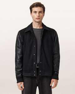 Veste d'hiver en cuir véritable de luxe pour homme, coupe ajustée, style motard décontracté, fabrication OEM haut de gamme, service d'échantillonnage disponible - Product Image 2
