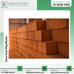 บล็อกพรุมะพร้าว5กก. สำหรับการเกษตรประเภทไฮโดรโปนิกส์ - Product Image 3