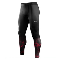 Pantalones de compresión MMA al por mayor 2026 para hombre, leggings deportivos elásticos que absorben la humedad, ropa de entrenamiento para MMA y boxeo