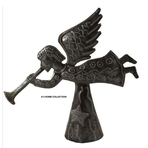 Black Finished <b>Christmas</b> Tree <b>Topper</b> Low Price Handmade Fancy Style Cheap Price Hot Selling <b>Christmas</b> Tree <b>Topper</b> - Product Image 1