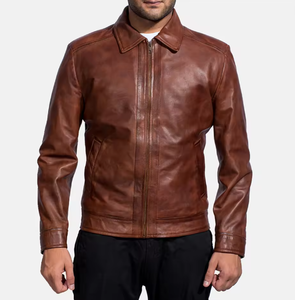 Veste en cuir tricotée légère à capuche, respirante et enduite, avec motif col rond, couleurs vives, style urbain hivernal, OEM/ODM - Product Image 3
