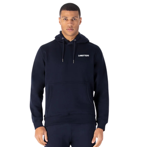 Men's Pullover Fleece Hoodie Tracksuit Set Kangaroo Pocket Cuffed <b>Trousers</b> <b>Side</b> <b>Zip</b> Pocket Easy Fit Casual Sportswear OEM Outfit - Product Image 4