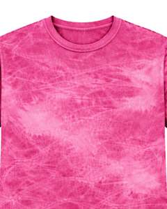 Camiseta Rosa con Efecto Teñido para Hombre, Cuello Redondo, Manga Corta, Algodón, Estilo Casual Urbano, Lavado Vintage, Personalizada, OEM, Proveedor Mayorista de Camisetas - Product Image 3