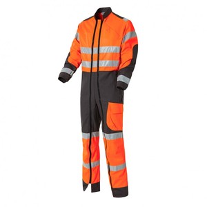 Wholesale Fire Proof Work <b>Overall</b> Boiler Suit Industrial Safety Uniform Jumpsuit Workwear Flame Fire Retardant FR Coveralls - Product Image 3