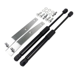 Amortisseur de capot hydraulique en acier noir pour Toyota Land Cruiser LC70 LC75 LC76 LC78 LC79 - Product Image 2