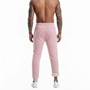DROGEN EXPORTS Men Spring Sherpa Lined Fleece Sweatpants Lightweight Anti-Pilling Drawstring Closure Casual Sportswear Outdoor - Product Image 2