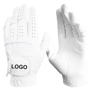 Guante de Golf de Piel de Oveja para Mano Izquierda, de Alta Calidad, con Logotipo Personalizado, Suave, Transpirable, con Correa de Muñeca Ajustable y Cierre de Gancho y Bucle para Hombre - Product Image 5