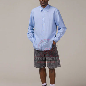 Shorts con Lavado Ácido Hechos a Medida al Mejor Precio, Shorts con Lavado Ácido con Logotipo Personalizado, Más Vendidos - Product Image 3