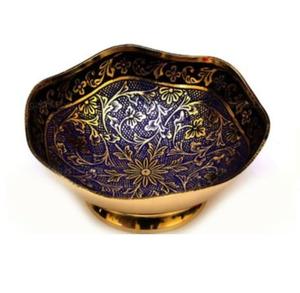 Bol en métal profond de qualité supérieure pour la décoration de table, le rangement des fruits et légumes, design artisanal, finition antique, bol de service pour fruits - Product Image 5