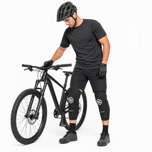 Genouillères Unisexe Premium en Polyester Épaisses – Protection Essentielle en Tissu Respirant pour Cyclisme, VTT, Trail – Toutes Saisons - Product Image 5
