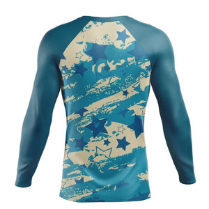 Customize Your Own Logo Sublimated Full Sleeve Rash Guard MMA Rash Guard BJJ Rash Guard <b>Compression</b> <b>Shirt</b> MMA Rashguard for Men - Product Image 2