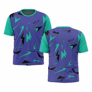 Camisetas personalizadas de alta calidad 100% poliéster de manga corta para hombre, camisetas deportivas, fabricante OEM ODM - Product Image 1