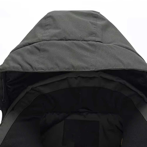 Veste de sport décontractée écologique pour hommes, coupe-vent léger printemps-automne, ensemble de jogging uni – Vente en gros - Product Image 3