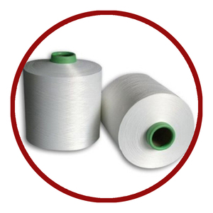 Hilo de Poliéster DTY 100% al por Mayor, 75/72 RW SIM, Antibacteriano, Ecológico, Filamento Semi Brillante, Alta Elasticidad para Tejer - Product Image 3