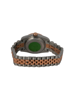 Nuevos relojes de cuarzo con esfera gris de acero inoxidable, regalo de aniversario y boda para mujer, de proveedor indio. - Product Image 3