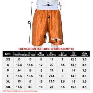 Unisex Mid Waist Muay Thai MMA Training <b>Shorts</b> 100% Polyester Comfortable <b>Elastic</b> <b>Waistband</b> Breathable Board Eco-Friendly - Product Image 6