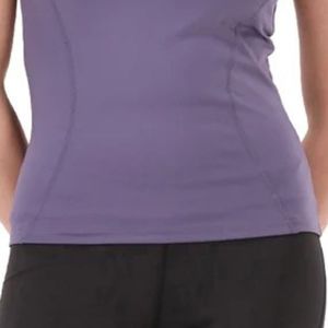 Camiseta de Manga Corta para Mujer, Cuello Redondo, Color Morado, Corte Ajustado, Básica, Informal, Elástica, para Uso Diario, Ropa de Moda Femenina - Product Image 3
