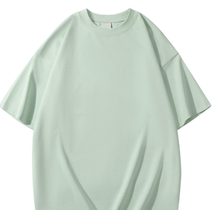 T-shirt Premium pour Homme en Mélange Coton/Polyester Anti-boulochage Séchage Rapide Écologique Respirant Tissu 220g Coupe Classique Manches Courtes - Product Image 2