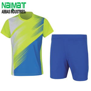 Custom Men Volleyball Jersey Set Sublimated Sports Uniform Quick Dry Breathable Short Sleeve Badminton Training Kit - Product Image 1
