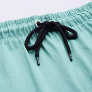 Conjunto de Shorts de Verano para Mujer, Material de Algodón de Alta Calidad Resistente al Sudor, Diseño de Moda en Color Sólido, Manga Corta - Product Image 6