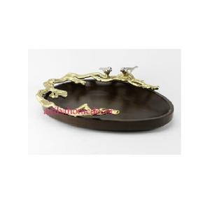 Clarksdale <b>Decorative</b> <b>Plate</b> Elegant Accent <b>Plate</b> for Home Decor Table Display Gifting - Product Image 1