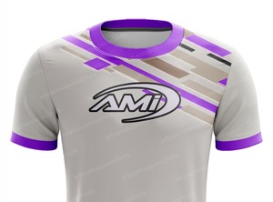 Camiseta de Lucha Libre para Hombre con Logotipo Frontal Impreso Digitalmente, Material Spandex/Poliéster 150gsm, Servicio OEM para Artes Marciales - Product Image 4