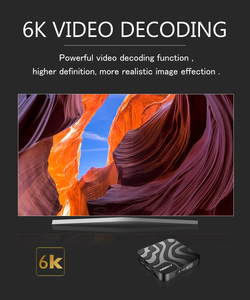 Boîtier <span class=keywords><strong>TV</strong></span> Android 12 T95MAX WiFi5 4K Allwinner H618 32 Go <span class=keywords><strong>Smart</strong></span> WiFi USA Canada - Product Image 2