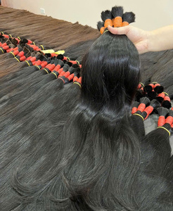 Cheveux humains bruts de qualité de luxe du Vietnam doux, forts et sans enchevêtrement en apparence ondulée naturelle - Product Image 1