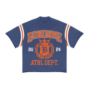 Conjunto de Dos Piezas de Algodón para Hombre |   Camiseta y Pantalones Cortos de Corte Regular |   Traje Deportivo de Alta Calidad |   OEM Personalizado al por Mayor - Product Image 4