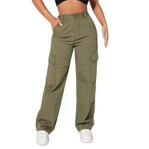 Pantalon Cargo pour femmes de haute qualité Poche personnalisée et conception Fournisseur de fabrication directe en usine de BD pour pantalon Cargo pour femmes - Product Image 3