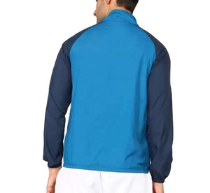 Chaqueta Cortavientos de Diseño de Alta Calidad con Dos Bolsillos, Chaqueta Anorak con Cremallera Personalizada para Hombre, Chaqueta Cortavientos con Forro de Malla - Product Image 2