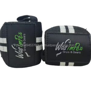 Waseem Impex Coton Gym Poignets Barbell Sangles De Levage Haltérophilie Powerlifting Cross Training Deadlifts-Strongman Series - Product Image 2