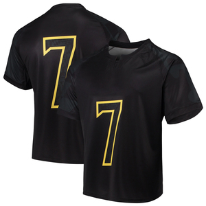 2026 New Men's Handball Jerseys Customized Logo Full Sublimated 220 Grams Solid Breathable 100% <b>Polyester</b> V-neck Short Sleeve - Product Image 3