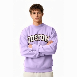 Sudadera de Cuello Alto para Hombre, Personalizada con Serigrafía, de Algodón y Felpa, Ropa Casual Urbana, Proveedor OEM - Product Image 5