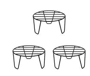 Support pour plantes d'intérieur pour salon, support pour pot de fleurs pour balcon extérieur, supports de pots antirouille pour plantes - Product Image 2