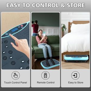 Attrezzatura per Allenamento Domestico, Piattaforma Vibrante per Fitness, Dimagrimento e Tonificazione, Macchina per Esercizi con Vibrazione - Product Image 4
