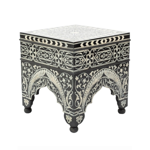 Handmade Moroccan Style Octagonal Wood Inlaid Coffee <b>Table</b> Luxury <b>Vintage</b> Center Accent <b>Table</b> For Living Room Decoration - Product Image 4