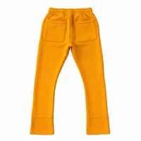 Pantalon de jogging mi-long pour homme, style streetwear, hiver, taille élastique, respirant, en molleton, qualité supérieure, fournisseur OEM Alibaba
