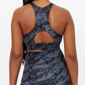 Conjuntos Deportivos para Mujer, Ropa de Gimnasio sin Costuras, Corte Automatizado, Transpirable, Diseño Sólido, Ropa de Yoga con Logotipo Frontal - Product Image 3