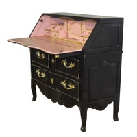 Bureau de style français, reproduction antique, table d'étude conçue pour les meubles de bureau de style européen et les bureaux à domicile classiques