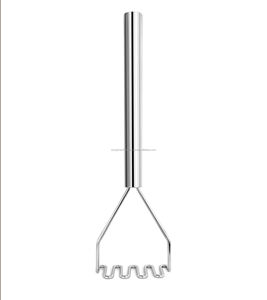 Trituradores y pasadores de patatas reutilizables de metal, manuales, Shandong, China, herramientas para frutas y verduras, Henry Foodservice - Product Image 4