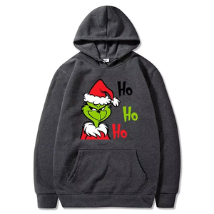 Sudadera con Capucha Unisex de Algodón Orgánico, Felpa Francesa, Informal, de Invierno, con Bolsillo, Suave, 180g - Product Image 6