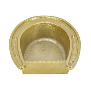 Ceniceros Decorativos Portátiles de Aluminio Fundido Hechos a Mano con Forma de Estribo de Caballo, Decoración para el Hogar, Artículos de Mesa Ecológicos - Product Image 5