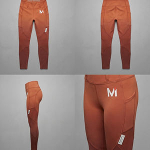 Pantalones de Yoga Elásticos y Suaves para Mujer, Cintura Alta, Compresión, Secado Rápido, Ropa Deportiva Profesional para Entrenamiento - Product Image 6