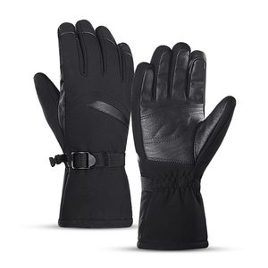 Outdoor Sport Thicker PU Palm Ski <b>Gloves</b> Winter Snow <b>Warm</b> Snowmobile Motorcycle Windproof Waterproof Snowboard for Unisex - Product Image 6