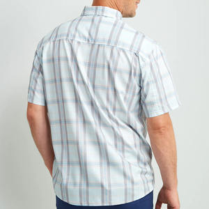 Chemise de travail pour homme personnalisée avec logo sur le devant, manches longues, coupe-vent, légère, protection solaire UPF 50+, séchage rapide, anti-UV, rafraîchissante, pour la pêche - Product Image 2