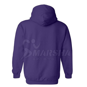 Sudadera con Capucha para Hombre, 100% Algodón, Diseño de Moda Invernal de Alta Calidad, Resistente al Viento, Ecológica, Color Sólido - Product Image 3