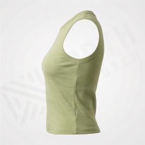 Camiseta Casual Moderna para Mujer, Cómoda y Duradera, de Viscosa Acanalada, Estilo Informal, Color Personalizado - Product Image 3