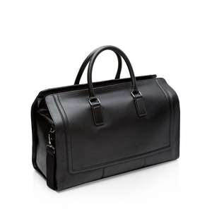 Sacs de voyage en cuir de buffle noir, sacs à main tendance fabriqués en Inde, fabricant sur mesure, prix bas - Product Image 6