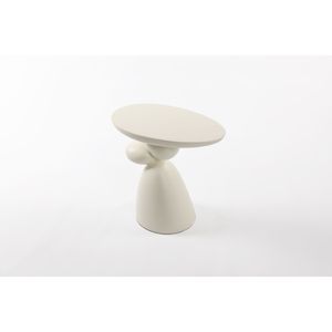 Tavolino Laterale Moderno Minimalista in Fibra di Vetro Lucky Stone per Arredamento Casa, Tavolino da Caffè Decorativo, Pezzo d'Angolo d'Appoggio - Product Image 6